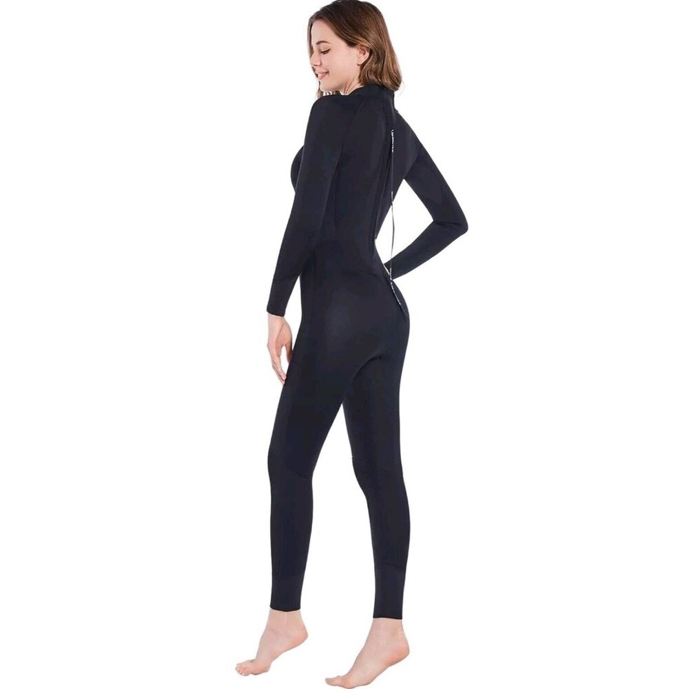 Dark Lightning Wetsuit for Cold Water, 3/2mm Women's 8 READ MEASUREMENTS…